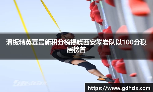 滑板精英赛最新积分榜揭晓西安攀岩队以100分稳居榜首